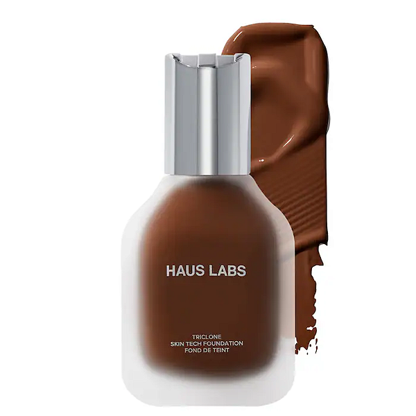 Base Liquida Haus Labs By Lady Gaga Triclone Skin Tech Medium Coverage Foundation with Fermented Arnica | Cor: 540 Deep Neutral