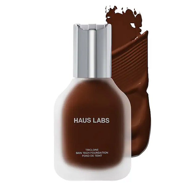 Base Liquida Haus Labs By Lady Gaga Triclone Skin Tech Medium Coverage Foundation with Fermented Arnica | Cor: 580 Deep Neutral