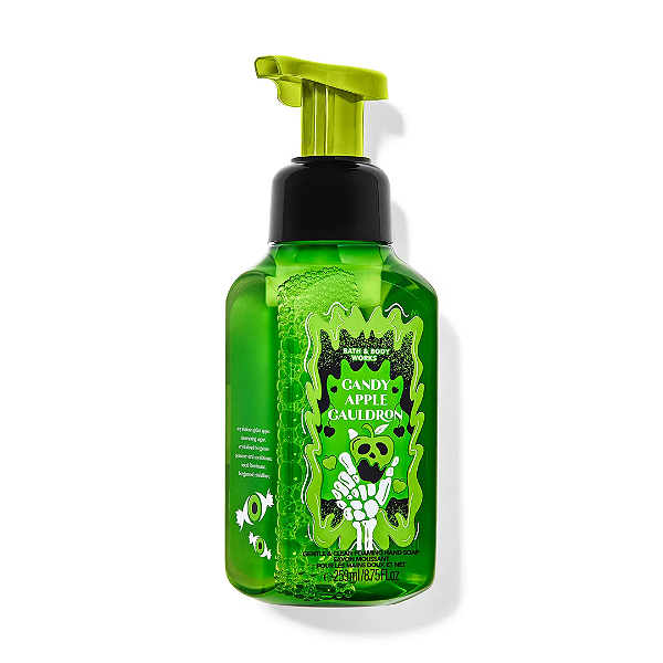 Sabonete para as Mãos Bath and Body Works Candy Apple Cauldron Gentle & Clean Foaming Hand Soap 259ml