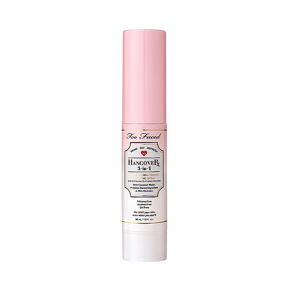 Spray Too Faced Hangover 3-in-1 Replenishing Primer & Setting Spray 30ml