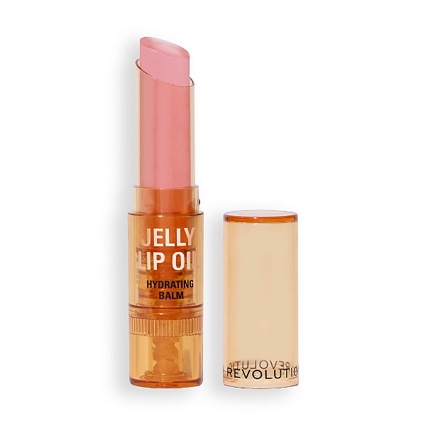 Lip Oil Revolution Jelly Lip Oil Stick Popsicle Peach | Cor: Popsicle Peach