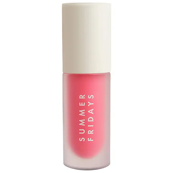 Lip Oil Summer Fridays Dream Lip Oil for Moisturizing Sheer Coverage | Cor: Pink Cloud