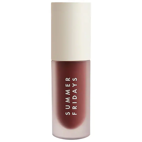 Lip Oil Summer Fridays Dream Lip Oil for Moisturizing Sheer Coverage | Cor: Rosewood Nights