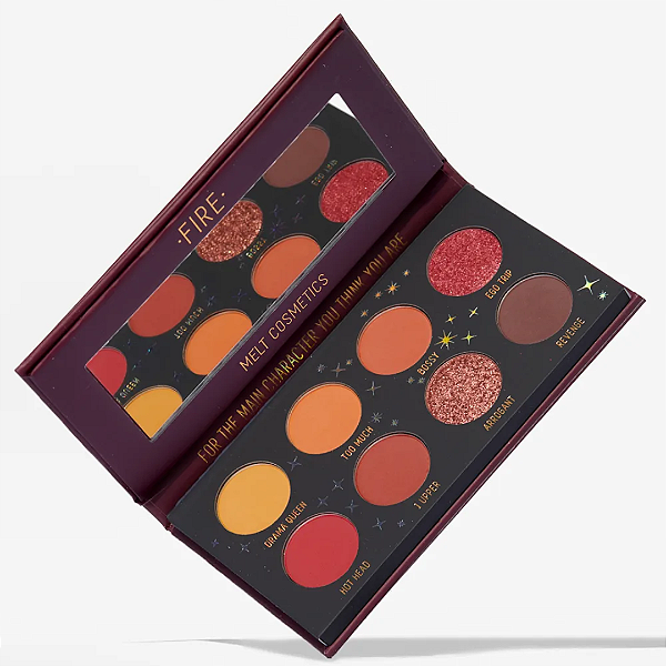 Paleta de Sombras Melt Cosmetics Bad Side Zodiac Fire Mini Eyeshadow Palette | Signos de Fogo