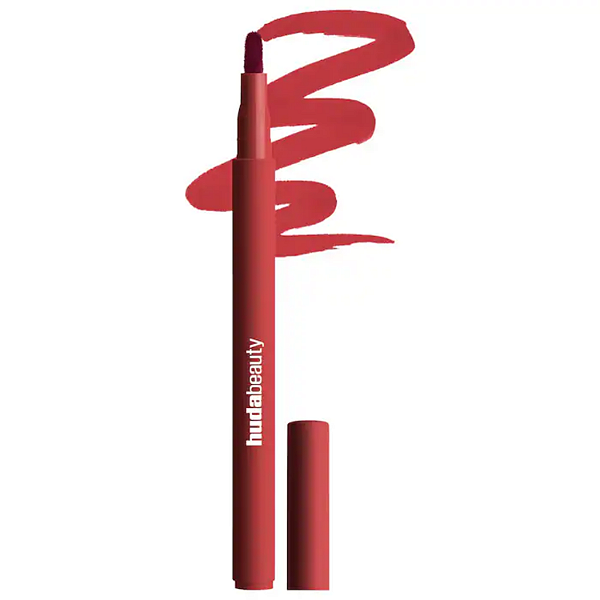 Contorno Labial Huda Beauty vLip Contour Lip Stain for 12-Hour Wear | Cor: Cherry Red