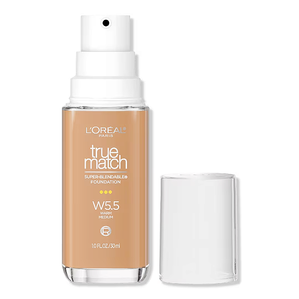 Base L'Oréal True Match Super-Blendable Foundation | Cor: W5.5 Warm Medium