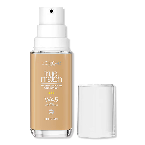 Base L'Oréal True Match Super-Blendable Foundation | Cor: W4.5 Warm Light Medium