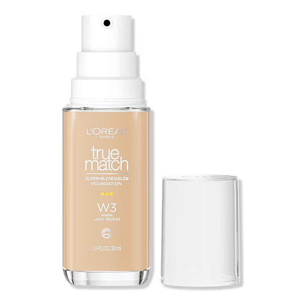 Base L'Oréal True Match Super-Blendable Foundation | Cor: W3 Warm Light Medium