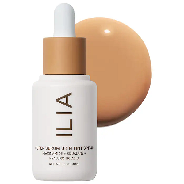 Base Serum Ilia Super Serum Skin Tint SPF 40 Skincare Foundation | Cor: Matira ST11