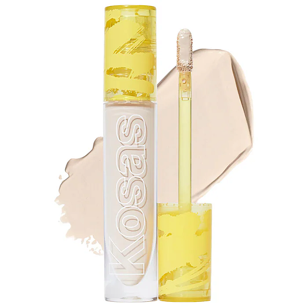 Corretivo Kosas Revealer Super Creamy + Brightening Concealer with Caffeine and Hyaluronic Acid | Cor: Tone 01 N