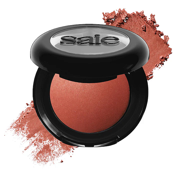 Blush Saie SuperSuede Talc-Free Powder Blush | Cor: Ciao - soft golden brown