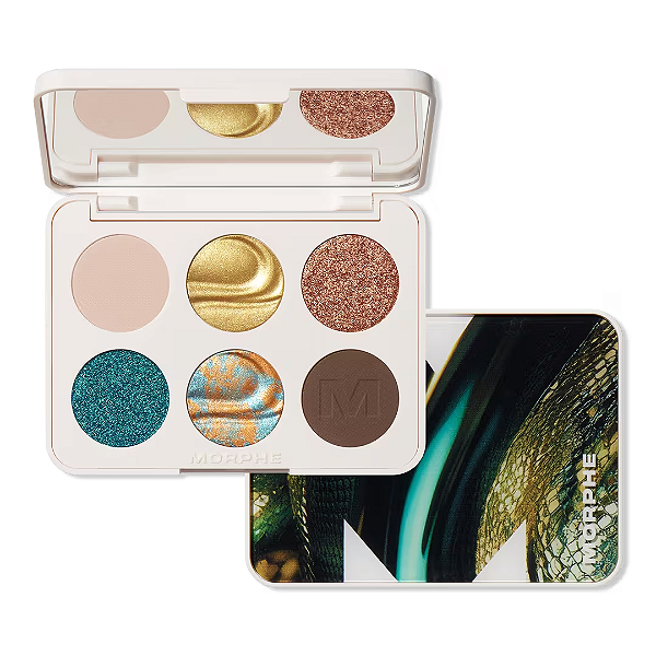 Paleta de Sombras Morphe ChromaPlus 6-Pan Eyeshadow Palette | Cor: Python Code