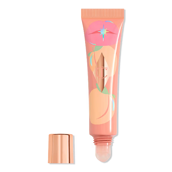 Gloss Oil Charlotte Tilbury Unreal Lips Healthy Glow Nectar Oil | Cor: Juicylicious Pure Peach