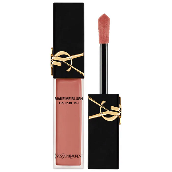 Blush Líquido Yves Saint Laurent Make Me Blush 12H Blurring Liquid Blush | Cor: 37 Peachy Nude