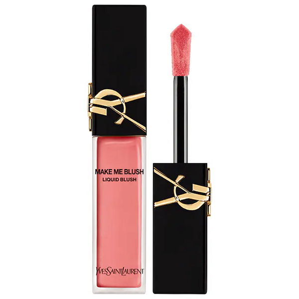 Blush Líquido Yves Saint Laurent Make Me Blush 12H Blurring Liquid Blush | Cor: 74 Hibiscus Heat