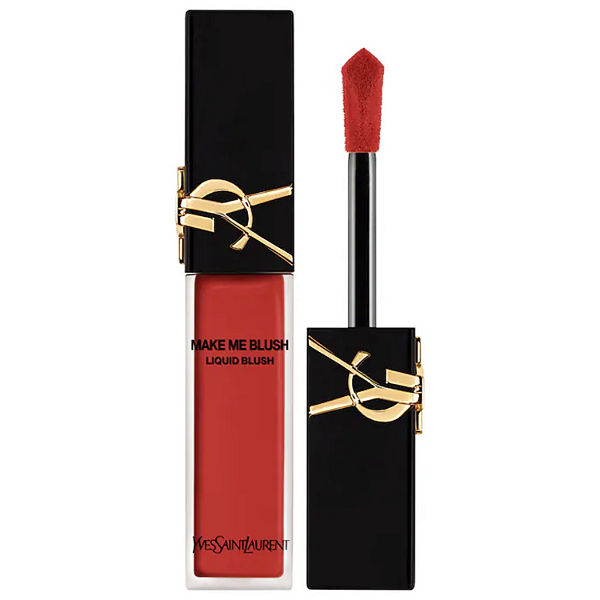 Blush Líquido Yves Saint Laurent Make Me Blush 12H Blurring Liquid Blush | Cor: 15 Chili Crush