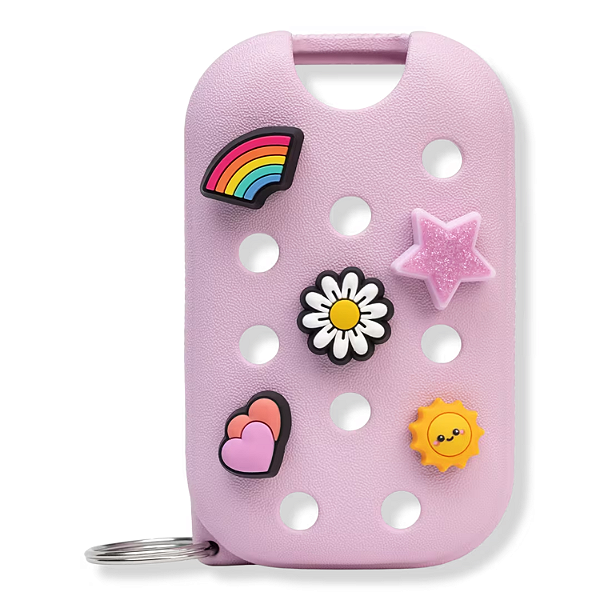 Capinha para Higienizador de Mãos Touchland Crocs x Touchland Hand Mist Case | Cor: Sugarpop Pink