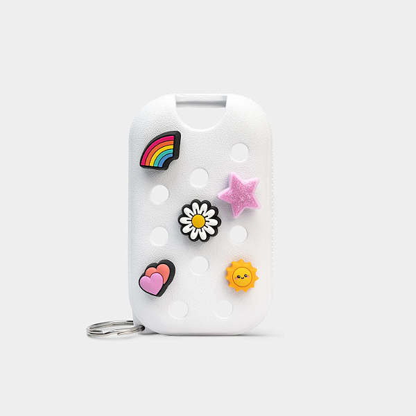 Capinha para Higienizador de Mãos Touchland Crocs x Touchland Hand Mist Case | Cosmic White | EDIÇÃO LIMITADA