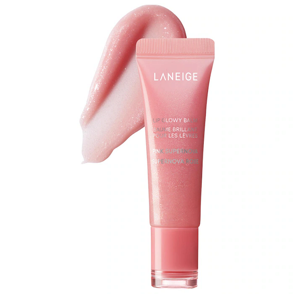 Balm Labial Laneige Lip Glowy Lightweight Hydration Balm with Shea Butter | Cor: Pink Supernova | EDIÇÃO LIMITADA