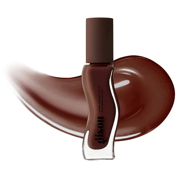Lip Oil Gisou Honey Infused Hydrating Lip Oil | Cor: Milky Mocha