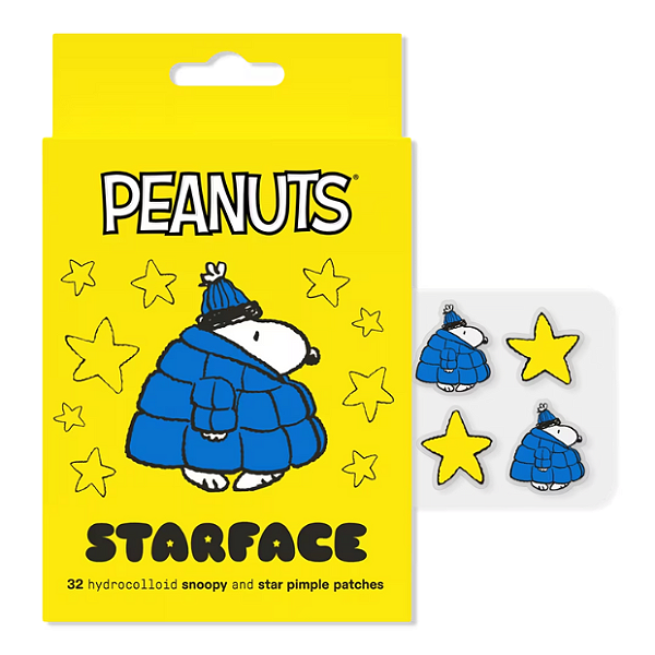 Refil Adesivo Hidrocolóide Starface Hydro-Star Snoopy Blue Puffer Pimple Patches | Snoopy