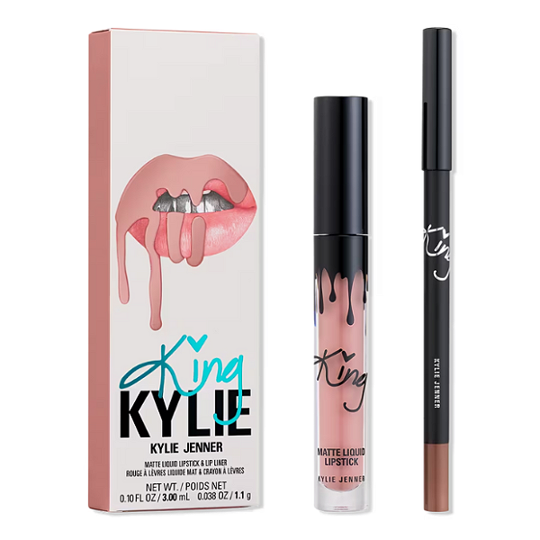 Kit Labial Kylie Cosmetics King Kylie Collection 2-Piece Matte Lip Kit | Cor: A Decade