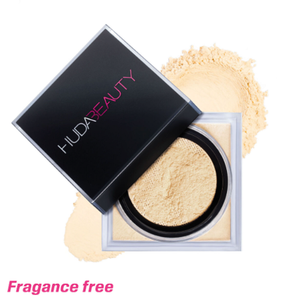 Pó Solto sem Fragrância Huda Beauty Easy Bake Fragrance Free Loose Baking and Setting Powder | Cor: Banana Bread