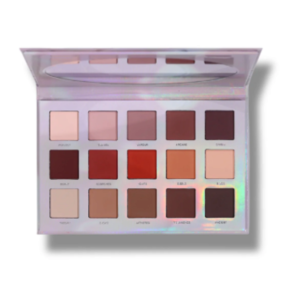 Paleta de Sombras Blend Bunny Cosmetics Ellis V2 Origin Warm 15 Pan Matte Palette