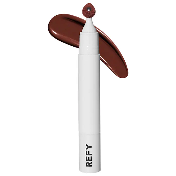 Batom Líquido Refy Satin Liquid Lipstick Pen with Vitamin E | Cor: Mocha