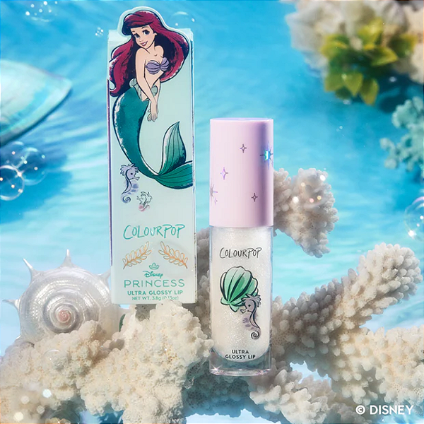 Gloss Labial Colourpop Disney Princess Ultra Glossy Lip | Cor: Bright Ariel