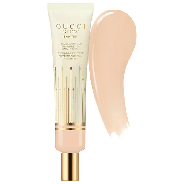 Base Tint Gucci Glow Skin Tinted Moisturizer with Hyaluronic Acid & Bakuchiol | Cor: 15 - fair skin with cool to neutral undertones
