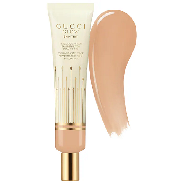 Base Tint Gucci Glow Skin Tinted Moisturizer with Hyaluronic Acid & Bakuchiol | Cor: 24 - fair medium skin with neutral undertones