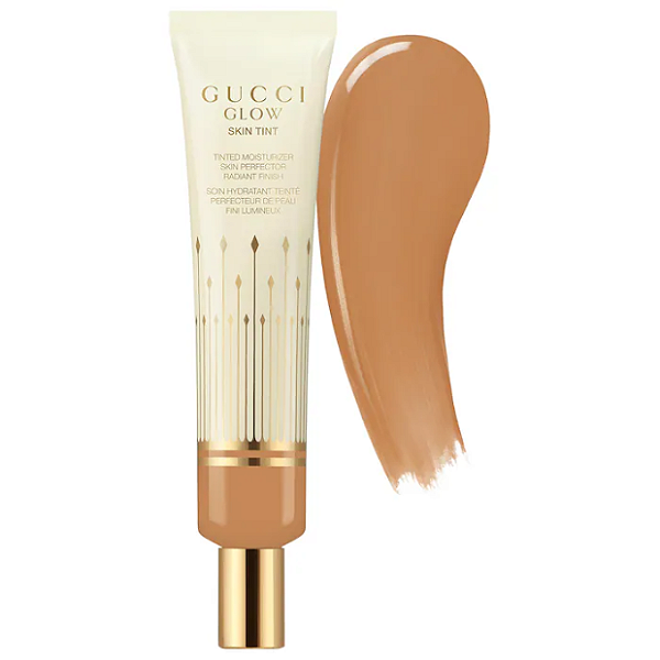 Base Tint Gucci Glow Skin Tinted Moisturizer with Hyaluronic Acid & Bakuchiol | Cor: 41 - medium deep skin with neutral undertones