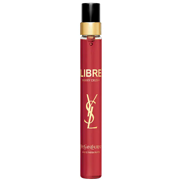 Mini Perfume Yves Saint Laurent Libre Berry Crush Eau De Parfum Travel Spray with Raspberry | 10 ml