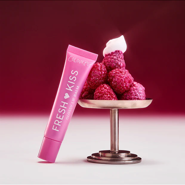 Lip Balm Colourpop Fresh Kiss Glossy Balm Shimmer Peptide Glossy Lip Balm | Cor: Raspberry Crème