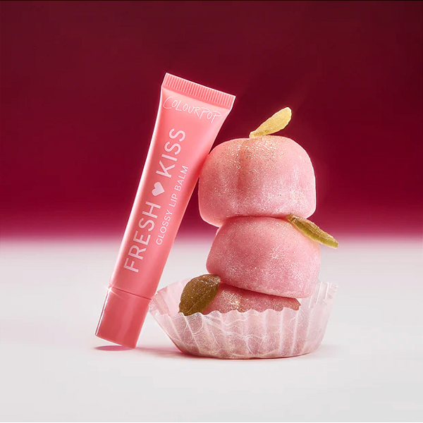 Lip Balm Colourpop Fresh Kiss Glossy Balm Shimmer Peptide Glossy Lip Balm | Cor: Peach Mochi