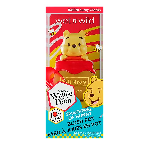 Blush Líquido Wet n Wild Winnie the Pooh Blush Smackerel of Hunny Blush Pot | Cor: Sunny Cheeks