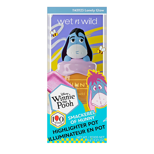 Iluminador Líquido Wet N Wild Winnie the Pooh Highlighter Smackerel of Hunny Highlighter | Cor: Lonely Glow