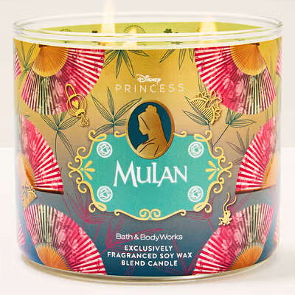 Vela Bath and Body Works Mulan 3-Wick Candle | Edição Limitada