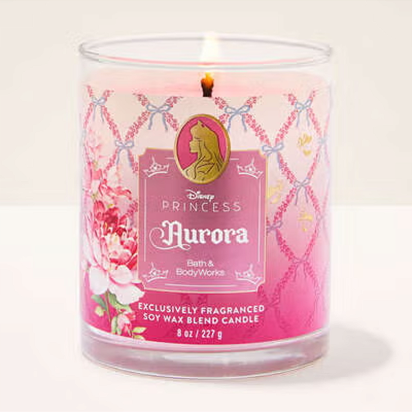 Vela Bath and Body Works Aurora Single Wick Candle | Edição Limitada