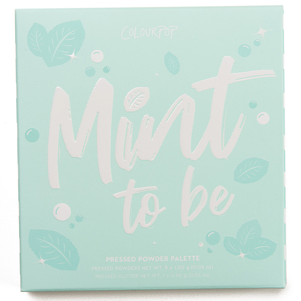 Paleta de Sombras ColourPop Mint to Be 9-Pan Pressed Powder Palette