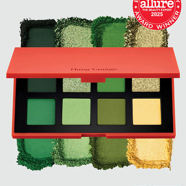 Paleta de Sombras Hung Vanngo Beauty Color Story Eyeshadow Palette Generous Green and Yellow