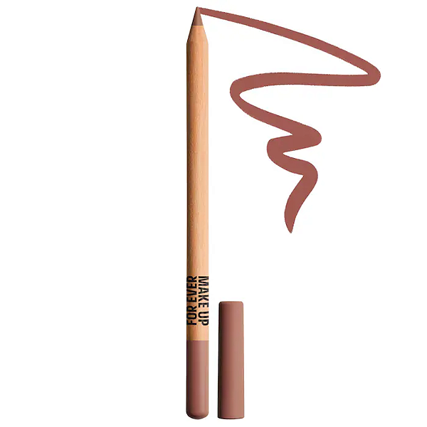 Lápis Multifuncional Make Up For Ever Artist Color Pencil Long-Lasting Lip Liner | Cor: 600 Anywhere Caffeine
