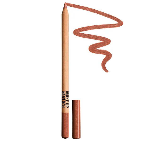 Lápis Multifuncional Make Up For Ever Artist Color Pencil Long-Lasting Lip Liner | Cor: 600C Anywhere Caffeine