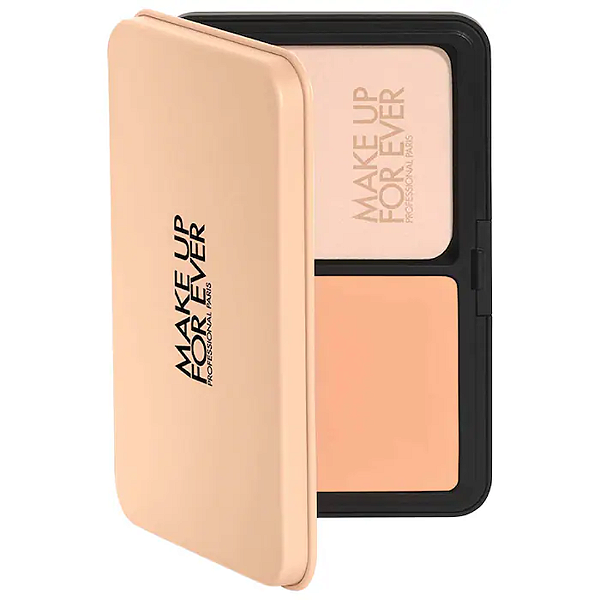 Base em Pó Make Up For Ever HD Skin Matte Velvet Blurring Powder Foundation | Cor: 1Y18 Warm Cashew
