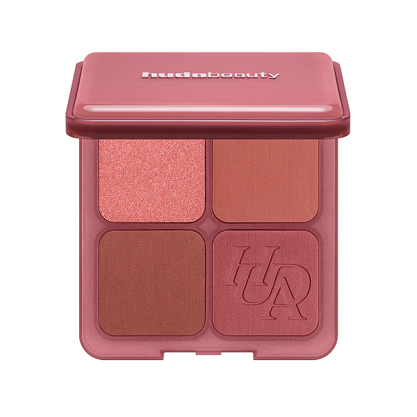 Paleta de Blush Huda Beauty Blush Filter Blurring Blushlighters Palette | Cor: Strawberry Latte | EDIÇÃO LIMITADA