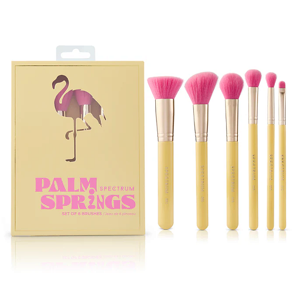 Kit de Pincéis Spectrum Palm Springs 6 Piece Brush Set