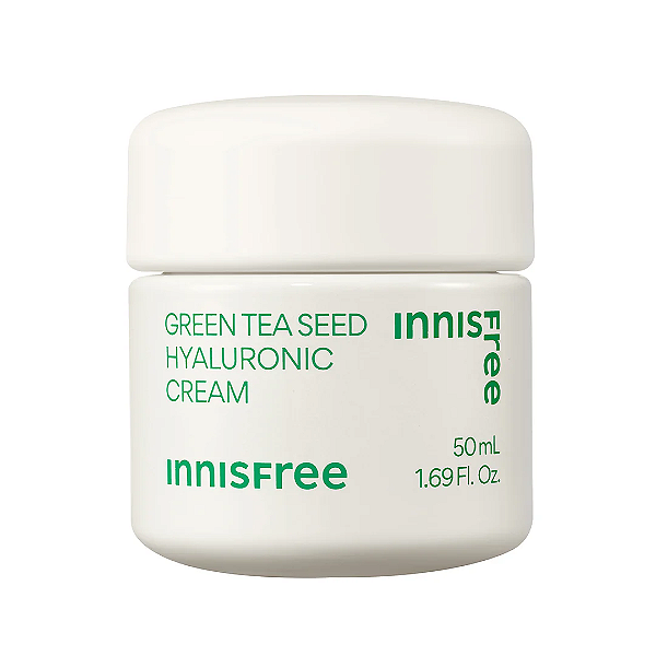 Creme Hidratante Facial InnisFree Green Tea Seed Hyaluronic Acid Cream Face Moisturizer 50ml