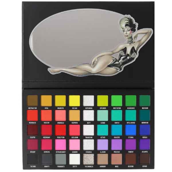 Paleta de Sombras Blend Bunny Cosmetics Ellis Atlantis 45 Shade Palette Magnetic Pans