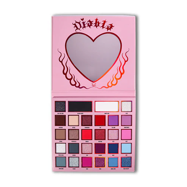 Paleta de Sombras Blend Bunny Cosmetics Diabla Palette Magnetic Pans